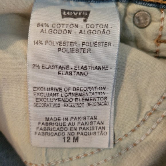 Womens Levi's Perfectly Slimming Boot Cut 512 Jeans Size 12M - Picture 7 of 7